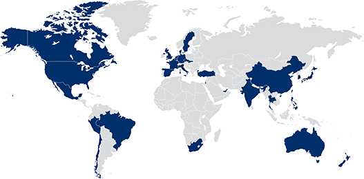 Regal Rexnord Global Locations Map