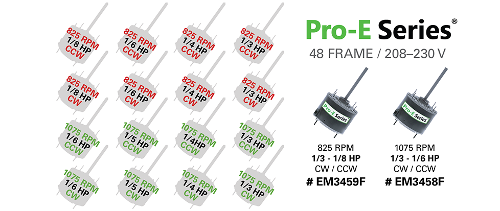 Pro Series 48 Frame 208 to 203