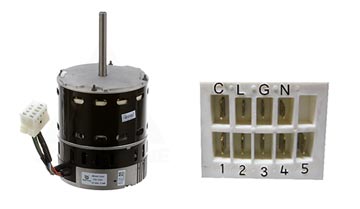 Broad Ocean (OEM motors with 24 VAC speed taps).