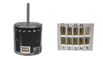 Genteq models X13, Endura Pro and Evergreen EM motors