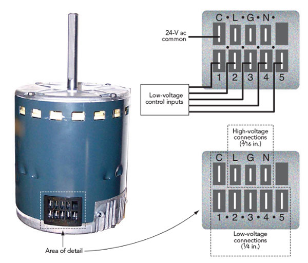 Electrical connection details