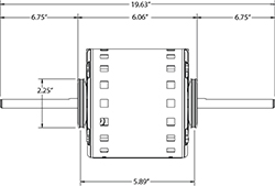 EG DS IG motor dimensions