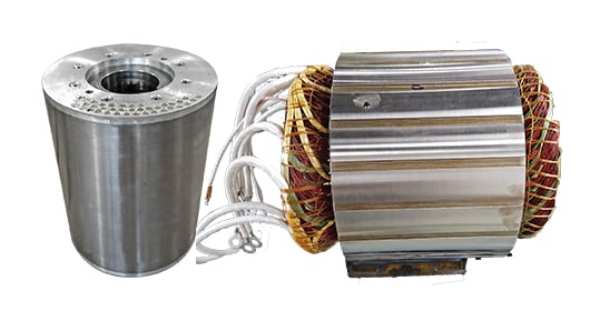 156F IPM stator rotor SZ