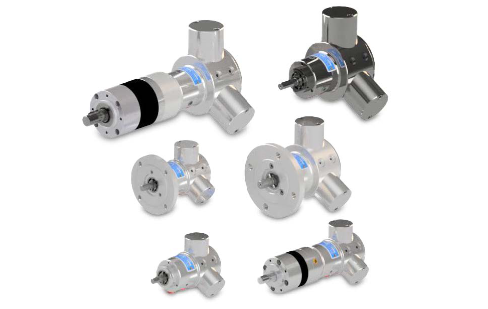 Huco Piston Air Motor Group Photo