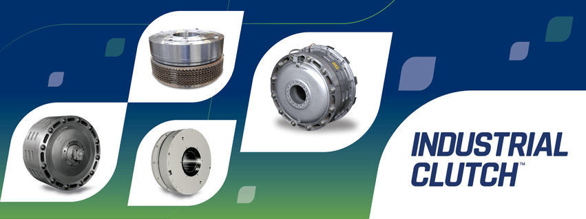 Industrial Clutch Brand Banner with Featured Products