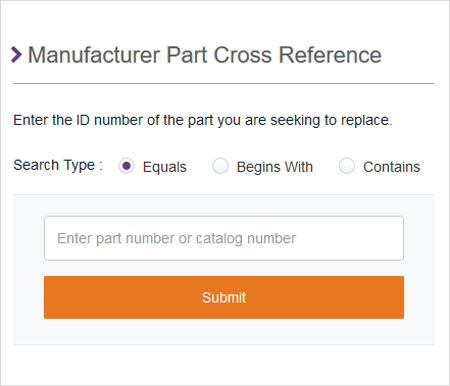 Regal Rexnord Product Cross Reference Tool