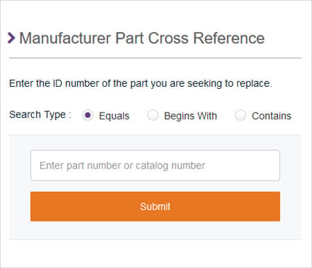 Regal Rexnord Product Cross Reference Tool
