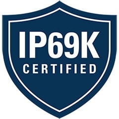 IP69K Certified