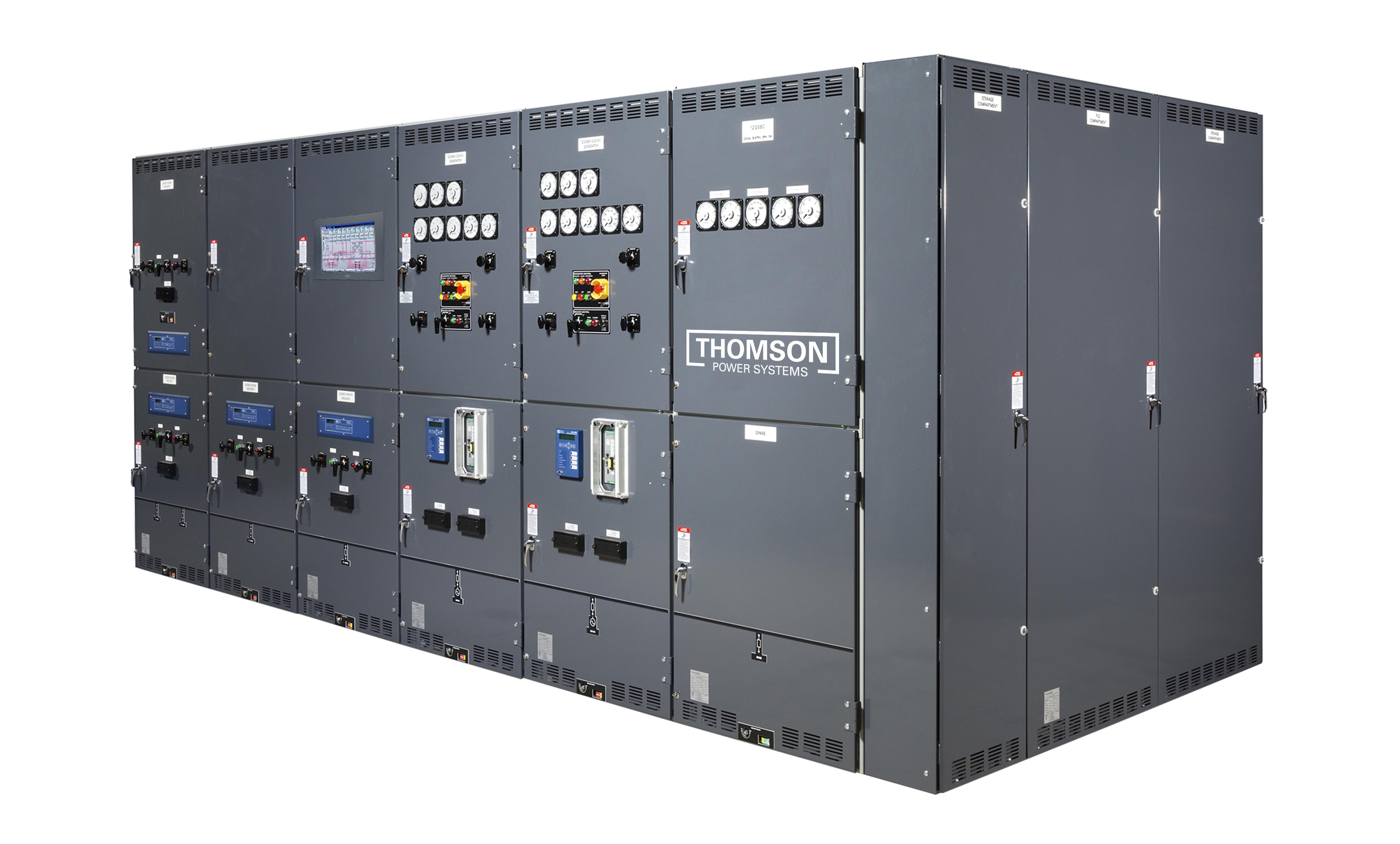 Medium Voltage Switchgear Charcoal Panel