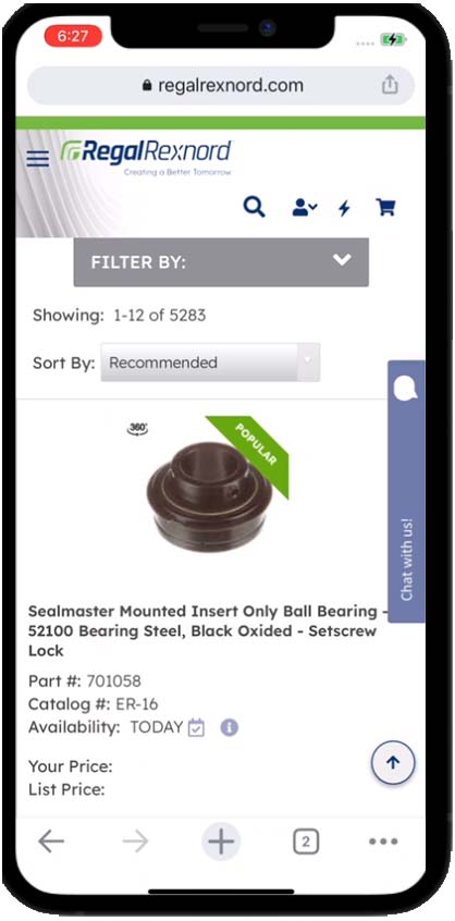 eCommerce mobile