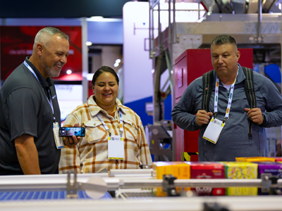 Pack Expo 2024 Floor Conveyor Demo