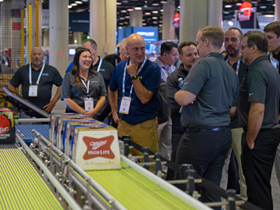 Pack Expo 2024 Floor Conveyor Miller