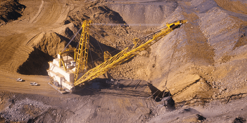 Mining Crane