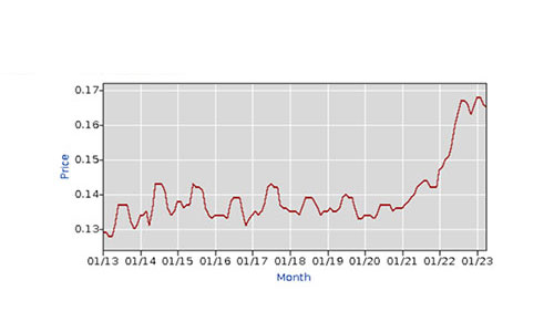 CPI Average Price Data Image
