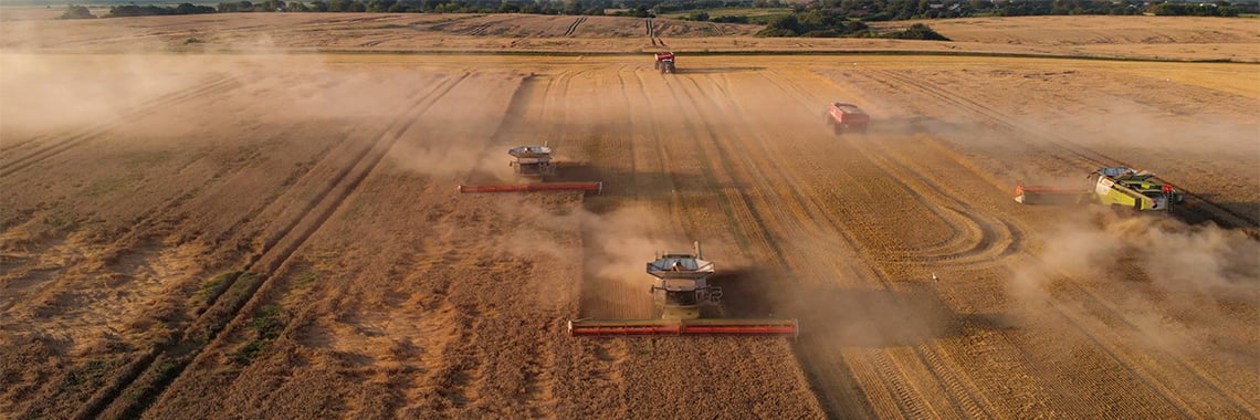 Industrial Revolution Impact on Agriculture Banner