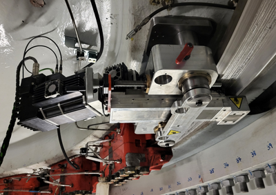 Svendborg DRT Gen2 Tool Mounted to Mill