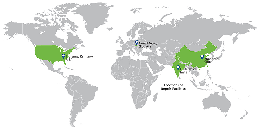 world map_Coupling Repair Facility_2024