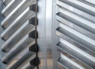Double helical gear