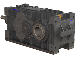 Gear Drive with hollow bore