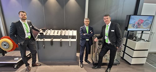 Agritechnica booth 3 people