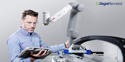 Regal Rexnord and ABB Robotics Collaborate for Seamless Integration of Cobot 7th Axes