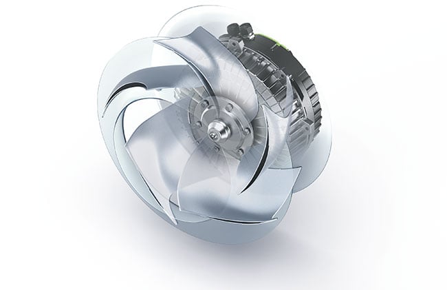 EC centrifugal Fans