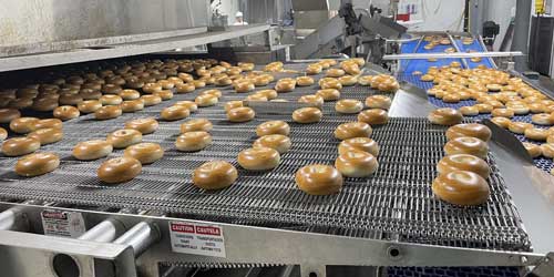 Bagel Conveying