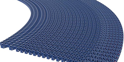 Developing the Rexnord™ 6400 Series KleanTop™ Plastic Spiral Cage Belts