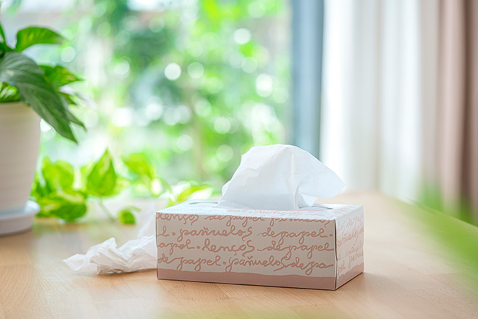 Tissue Box on table
