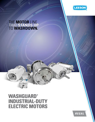 LEESON Washguard Industrial-Duty