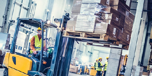 LEESON® DC Motors Provide Power for Forklift Steering Unit