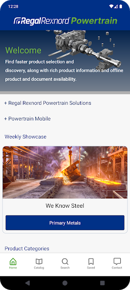 Powertrain App top view
