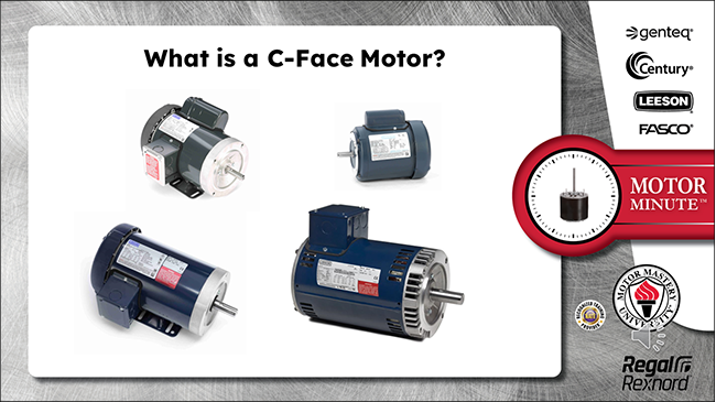 What Is A C-Face Motor?