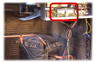 outdoor fan motor