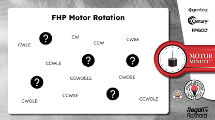 Fractional Horsepower (FHP) Motor Rotation