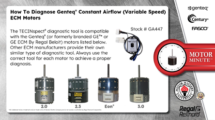 How To Diagnose Genteq Constant Airflow Variable Speed ECM Motors