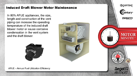 Induced Draft Blower Motor Maintenance