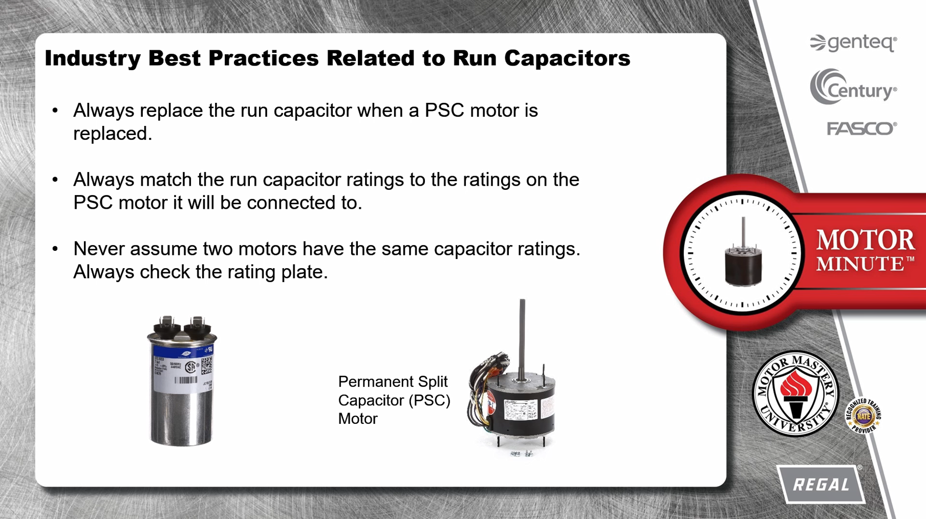 Run Capacitor Ratings and Replacement