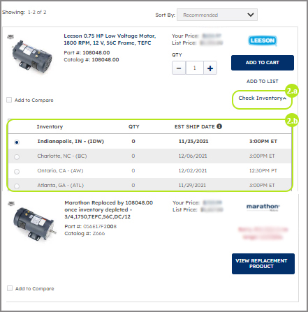 Inventory Availability