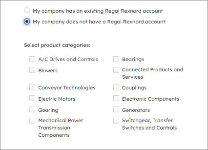 Regal New Account Registration