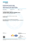 ISO 9001-2015 Certificate ES